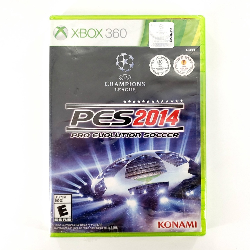 Pro Evolution Soccer 2014 (Microsoft Xbox 360, 2013) Torn Cellophane New Sealed